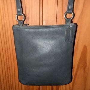 Coach Vintage Chelsea Slim Saddle Crossbody Leather  Bag. 9457